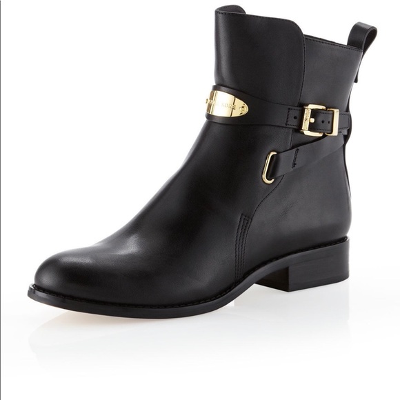 michael kors flat ankle boots
